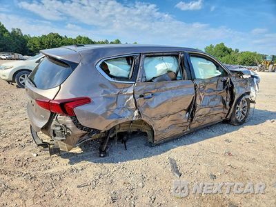 Trzecie zdjęcie samochodu z tyłu: 2019 HYUNDAI SANTA FE SE VIN:5NMS2CAD8KH010929 - miniatura