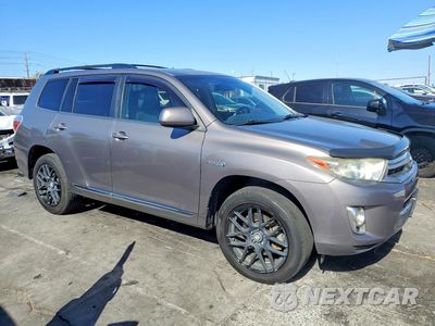 Czwarte zdjęcie samochodu z boku: 2013 TOYOTA HIGHLANDER HYBRID VIN:JTEBC3EH4D2017261 - miniatura