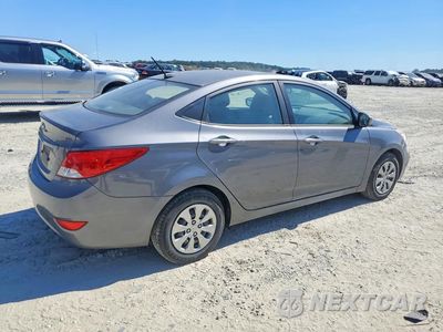 Trzecie zdjęcie samochodu z tyłu: 2017 HYUNDAI ACCENT SE VIN:KMHCT4AE3HU276632 - miniatura