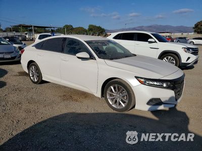 Czwarte zdjęcie samochodu z boku: 2021 HONDA ACCORD LX VIN:1HGCV1F12MA031806 - miniatura