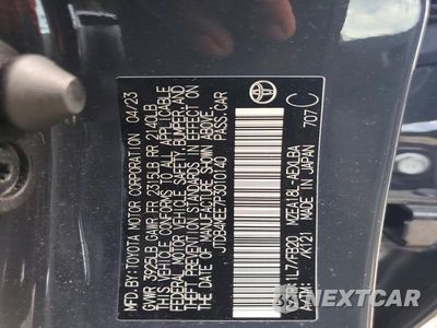 Zdjęcie 13 z 13 samochodu: 2023 TOYOTA COROLLA LE VIN:JTDB4MEE7P3010140 - miniatura