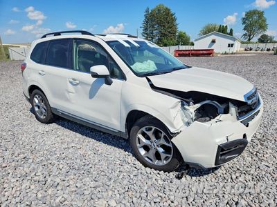 Czwarte zdjęcie samochodu z boku: 2017 SUBARU FORESTER 2.5I TOURING VIN:JF2SJAWC2HH546598 - miniatura