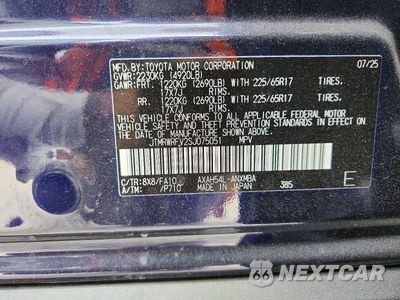 Zdjęcie 13 z 13 samochodu: 2025 TOYOTA RAV4 HYBRID XLE VIN:JTMRWRFV2SJ075051 - miniatura