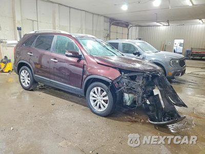 Czwarte zdjęcie samochodu z boku: 2011 KIA SORENTO EX VIN:5XYKU4A24BG081103 - miniatura