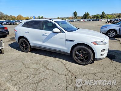 Czwarte zdjęcie samochodu z boku: 2018 JAGUAR F-PACE PRESTIGE VIN:SADCK2FN5JA243289 - miniatura