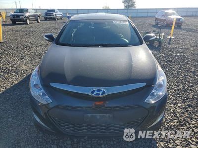 Piąte zdjęcie samochodu w środku: 2015 HYUNDAI SONATA HYBRID LIMITED VIN:KMHEC4A49FA123624 - miniatura