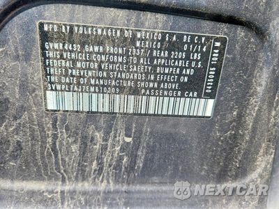 Zdjęcie 12 z 12 samochodu: 2014 VOLKSWAGEN JETTA TDI VIN:3VWPL7AJ7EM610209 - miniatura