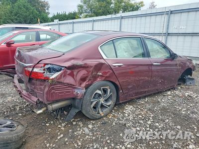 Trzecie zdjęcie samochodu z tyłu: 2016 HONDA ACCORD LX VIN:1HGCR2F39GA222994 - miniatura