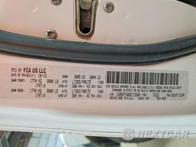 Zdjęcie 13 z 13 samochodu: 2016 RAM 1500 ST VIN:1C6RR7FG8GS173300 - miniatura