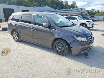 Czwarte zdjęcie samochodu z boku: 2015 HONDA ODYSSEY EXL VIN:5FNRL5H6XFB077134 - miniatura