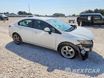 Czwarte zdjęcie samochodu z boku: 2013 HONDA CIVIC VIN:2HGFB2F55DH585745 - miniatura