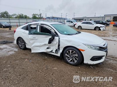 Czwarte zdjęcie samochodu z boku: 2017 HONDA CIVIC EX VIN:19XFC2F78HE059205 - miniatura