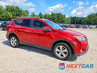 Czwarte zdjęcie samochodu z boku: 2013 TOYOTA RAV4 XLE VIN:JTMRFREVXDD008166 - miniatura