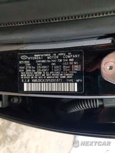 Zdjęcie 13 z 13 samochodu: 2023 HYUNDAI TUCSON BLUE VIN:KM8JBCA15PU091871 - miniatura