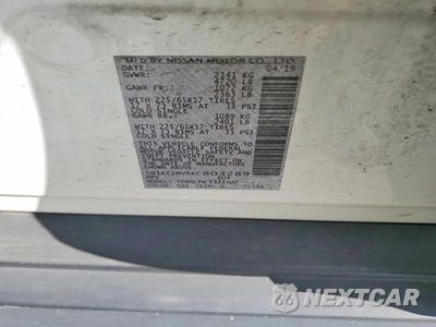 Zdjęcie 13 z 13 samochodu: 2019 NISSAN ROGUE S VIN:5N1AT2MV6KC803289 - miniatura