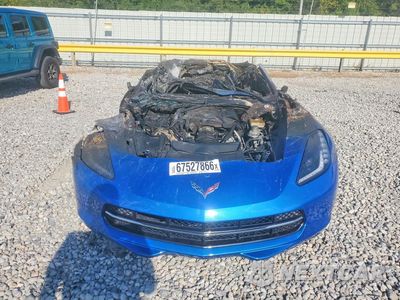 Piąte zdjęcie samochodu w środku: 2014 CHEVROLET CORVETTE STINGRAY Z51 2LT VIN:1G1YJ2D74E5119532 - miniatura