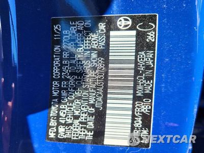 Zdjęcie 12 z 12 samochodu: 2026 TOYOTA PRIUS LE VIN:JTDACAAU3T3073899 - miniatura