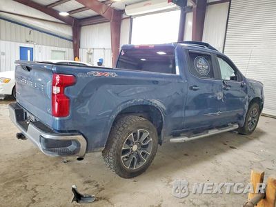 Trzecie zdjęcie samochodu z tyłu: 2024 CHEVROLET SILVERADO K1500 LT-L VIN:1GCPDKEK6RZ154617 - miniatura