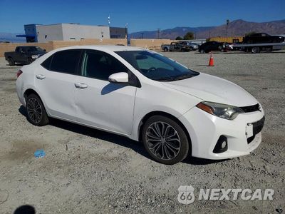 Czwarte zdjęcie samochodu z boku: 2015 TOYOTA COROLLA S PLUS VIN:5YFBURHE7FP224043 - miniatura