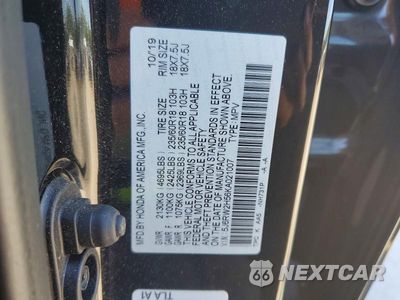 Zdjęcie 13 z 13 samochodu: 2019 HONDA CR-V EX VIN:5J6RW2H56KA021007 - miniatura