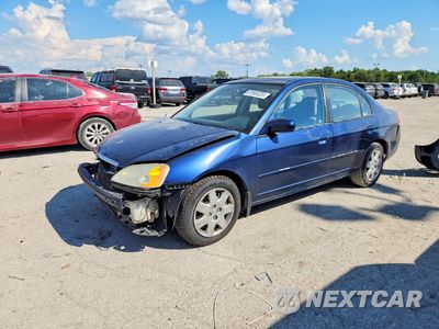 2002 HONDA CIVIC EX 1HGES26872L010813 - główne zdjęcie licytacji z USA - miniatura