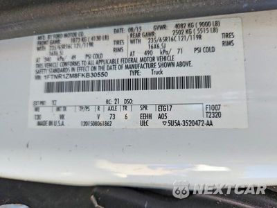 Zdjęcie 14 z 14 samochodu: 2015 FORD TRANSIT T-250 VIN:1FTNR1ZM8FKB30550 - miniatura