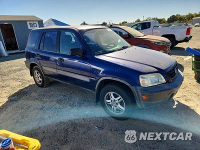 Czwarte zdjęcie samochodu z boku: 1999 HONDA CR-V LX VIN:JHLRD284XXC013543 - miniatura