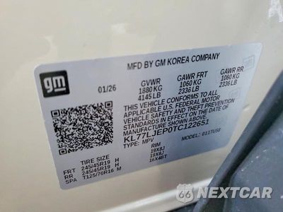 Zdjęcie 13 z 13 samochodu: 2026 CHEVROLET TRAX 2RS VIN:KL77LJEP0TC122651 - miniatura