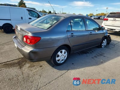 Trzecie zdjęcie samochodu z tyłu: 2005 TOYOTA COROLLA CE VIN:1NXBR32E85Z378328 - miniatura