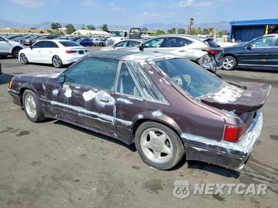 Drugie zdjęcie samochodu z przodu: 1986 FORD MUSTANG LX VIN:1FABP28M7GF201852 - miniatura