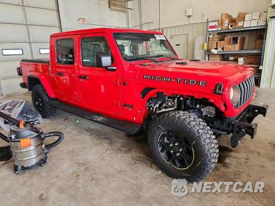 Czwarte zdjęcie samochodu z boku: 2025 JEEP GLADIATOR SPORT VIN:1C6PJTAG8SL537619 - miniatura