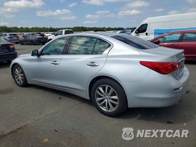 Drugie zdjęcie samochodu z przodu: 2015 INFINITI Q50 PREMIUM VIN:JN1BV7AR4FM403421 - miniatura