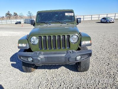 Piąte zdjęcie samochodu w środku: 2021 JEEP WRANGLER UNLIMITED SAHARA VIN:1C4HJXEN8MW656916 - miniatura