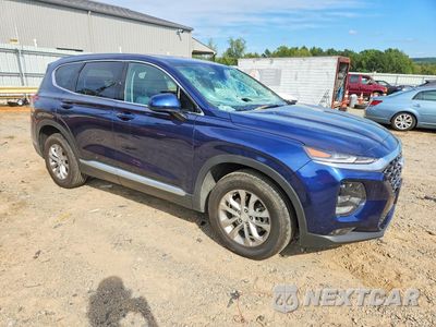 Czwarte zdjęcie samochodu z boku: 2020 HYUNDAI SANTA FE SEL VIN:5NMS3CAD2LH277708 - miniatura