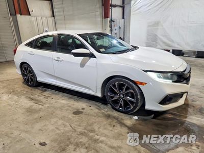 Czwarte zdjęcie samochodu z boku: 2019 HONDA CIVIC SPORT VIN:2HGFC2F88KH531487 - miniatura