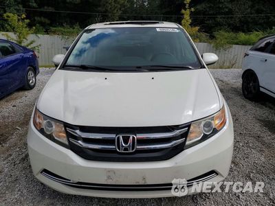 Piąte zdjęcie samochodu w środku: 2015 HONDA ODYSSEY EXL VIN:5FNRL5H66FB011213 - miniatura