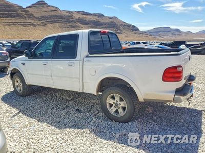 Drugie zdjęcie samochodu z przodu: 2002 FORD F150 SUPERCREW VIN:1FTRW08L42KE28813 - miniatura