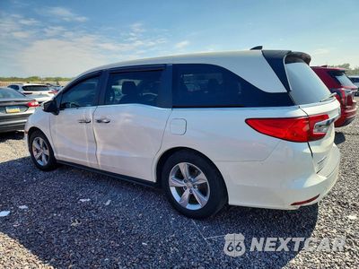 Drugie zdjęcie samochodu z przodu: 2018 HONDA ODYSSEY EXL VIN:5FNRL6H78JB098233 - miniatura