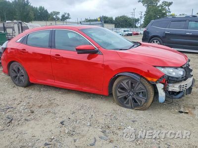 Czwarte zdjęcie samochodu z boku: 2018 HONDA CIVIC EX VIN:SHHFK7H52JU227818 - miniatura