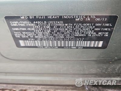 Zdjęcie 14 z 14 samochodu: 2014 SUBARU FORESTER 2.5I PREMIUM VIN:JF2SJAEC3EH456907 - miniatura