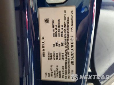 Zdjęcie 13 z 13 samochodu: 2026 TESLA MODEL 3 VIN:5YJ3E1EA7TF131616 - miniatura