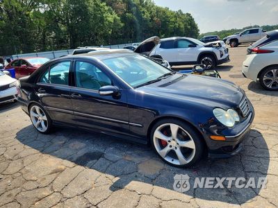 Czwarte zdjęcie samochodu z boku: 2007 MERCEDES-BENZ C 230 VIN:WDBRF52H97A937860 - miniatura
