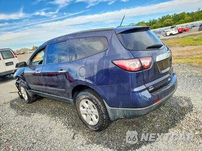 Drugie zdjęcie samochodu z przodu: 2015 CHEVROLET TRAVERSE LS VIN:1GNKVFED0FJ318767 - miniatura