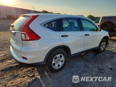 Trzecie zdjęcie samochodu z tyłu: 2016 HONDA CR-V LX VIN:5J6RM3H39GL030760 - miniatura