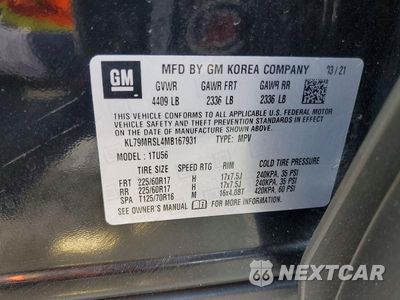 Zdjęcie 13 z 13 samochodu: 2021 CHEVROLET TRAILBLAZER LT VIN:KL79MRSL4MB167931 - miniatura