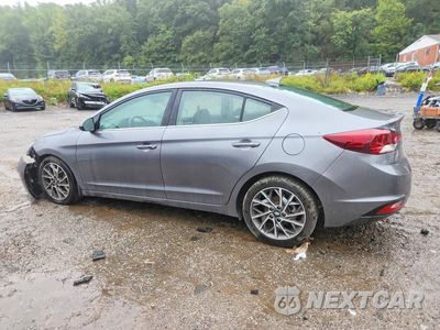 Drugie zdjęcie samochodu z przodu: 2020 HYUNDAI ELANTRA LIMITED VIN:5NPD84LF1LH516599 - miniatura