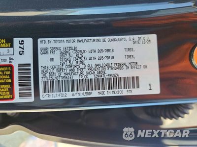Zdjęcie 12 z 12 samochodu: 2026 TOYOTA TACOMA TRD OFF-ROAD HV VIN:3TYLC5LN8TT056167 - miniatura