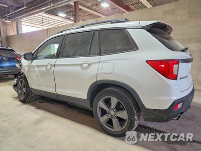 Drugie zdjęcie samochodu z przodu: 2021 HONDA PASSPORT TOURING VIN:5FNYF8H97MB026749 - miniatura