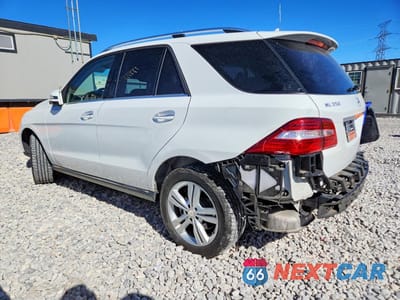Drugie zdjęcie samochodu z przodu: 2015 MERCEDES-BENZ ML 350 VIN:4JGDA5JB2FA557129 - miniatura