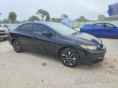 Czwarte zdjęcie samochodu z boku: 2013 HONDA CIVIC EX VIN:19XFB2F83DE000049 - miniatura
